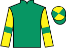 Jockey silks for Blue Indigo