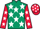 Jockey silks for Lahore Da King (IRE)