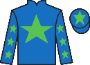Jockey silks for Koori Star (IRE)