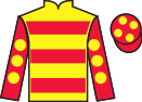Jockey silks for Block Rockin Beats (IRE)