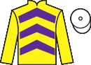 Jockey silks for Chanceawetmorning (IRE)