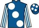 Jockey silks for Clever Court (IRE)