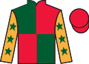 Jockey silks for Frontal Assault (IRE)