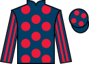 Jockey silks for Shinealight (IRE)