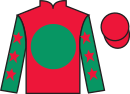 Jockey silks for Unknown Entity (IRE)
