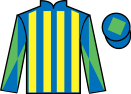 Jockey silks for Postponed Legacy