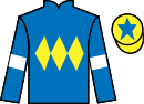 Jockey silks for Knomorediamonds (FR)