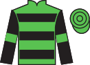 Jockey silks for Mon Petit Frere (IRE)