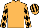 Jockey silks for Moon Rocket (IRE)