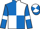 Jockey silks for Blazing Gaden