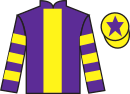 Jockey silks for Galactic Charm