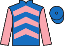 Jockey silks for Beautiful Chaos (IRE)