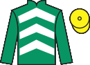 Jockey silks for Where's Frankie (IRE)