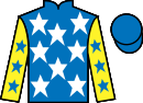 Jockey silks for Destination Unkown (IRE)
