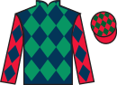 Jockey silks for Hedonista (IRE)