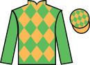 Jockey silks for Wednesday Addams