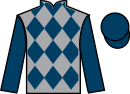 Jockey silks for Hidden Target (IRE)
