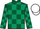 Jockey silks for Emerald Quest (IRE)