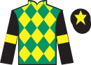 Jockey silks for Silver Gale (IRE)