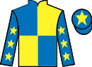 Jockey silks for Push The Button (IRE)