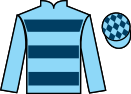 Jockey silks for Poke The Bear (IRE)