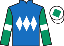 Jockey silks for No Nay Nevermind (IRE)