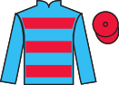 Jockey silks for Roses All The Way (IRE)