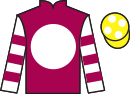 Jockey silks for Atlantic Gamble