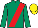 Jockey silks for Rosso Levanto (IRE)