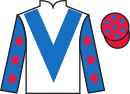 Jockey silks for Dancing Diana