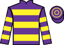Jockey silks for Sheikh Raj (IRE)