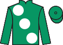 Jockey silks for Roserunner