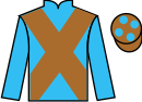 Jockey silks for Huffin An A Puffin (IRE)
