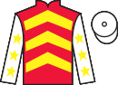 Jockey silks for Private Policy (IRE)