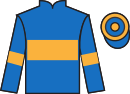 Jockey silks for Pourquoi Pas Papa (FR)