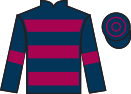 Jockey silks for Stick With Me Sam (FR)
