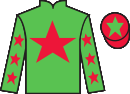 Jockey silks for Rebel Intentions (IRE)