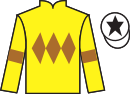Jockey silks for Not Even Maybe (IRE)