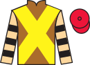 Jockey silks for Eighty Eight (IRE)