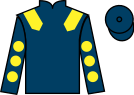 Jockey silks for Moon Sniper