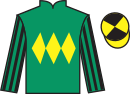 Jockey silks for Magna Victor