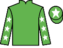 Jockey silks for Wrestling Revenue (IRE)